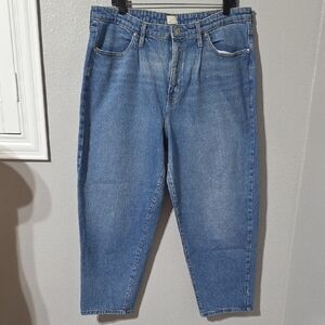 A New Day Classic High-Rise Blue Denim Jeans Size 16/33R